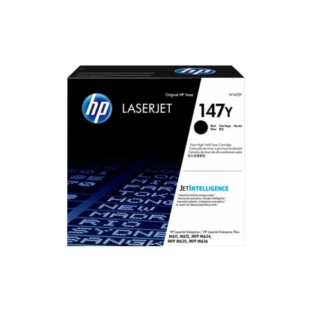 Oryginalny Toner Czarny HP LaserJet Enterprise M611, M612, MFP M634, MFP M635, MFP M636 (147Y W1470Y)