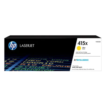 Toner Żółty Oryginał HP W2032X 415X do E45028 E47528 M455dn M480f E45028dn 6K
