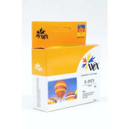 Tusz Żółty Zamiennik Epson C13T02H44010 C13T02F44010 202XL do XP6000 XP6005 12ml Wox