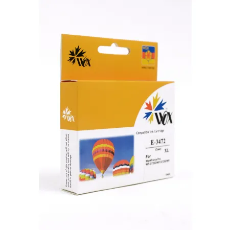 Tusz Niebieski Zamiennik Epson T3472 C13T34724010 34XL do WF-3720DWF WF-3725DWF 10,8ml Wox