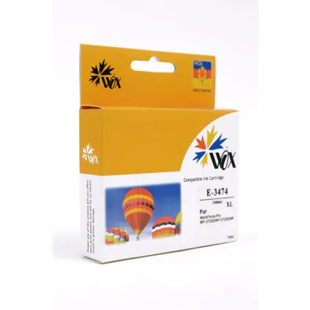 Tusz Żółty Zamiennik Epson T3474 C13T34744010 34XL do WF-3720DWF WF-3725DWF 10,8ml Wox