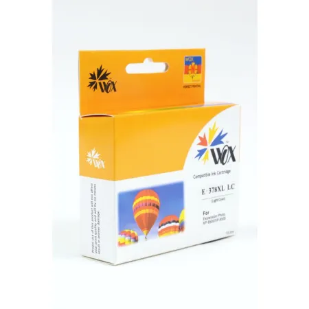 Tusz Jasny Niebieski Zamiennik Epson C13T37954010 C13T37854010 378XL do XP-8000 XP-8005 XP-8500 Wox