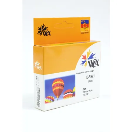 Tusz Czarny Zamiennik Epson T5591 C13T559140 do RX700 15ml Wox