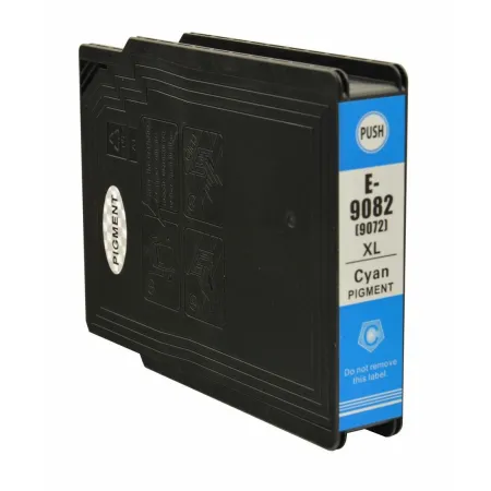 Tusz Niebieski Zamiennik Epson T9082XL C13T908240 do WF6090 WF6590 62ml Wox