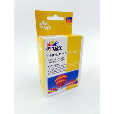 Tusz Żółty Zamiennik Brother LC900Y do DCP-110C DCP-115C DCP-117C 25ml Wox