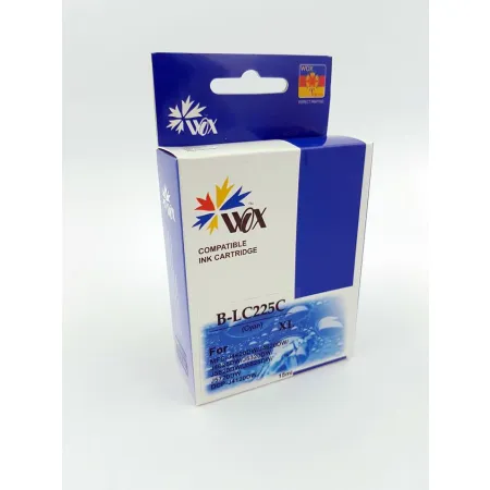 Tusz Niebieski Zamiennik Brother LC-225C LC225XLC do DCP-J4120DW MFC-J4420DW MFC-J4620DW 15ml Wox