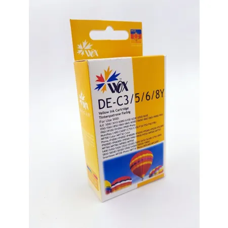 Tusz Żółty Zamiennik Canon BCI3EY BCI6EY do S400 S500 S520 14,5ml Wox
