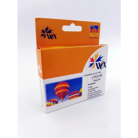 Tusz Czerwony Zamiennik Canon PGI-9M do iX7000 MX-7600 Pro9500 z CHIPEM 15ml Wox