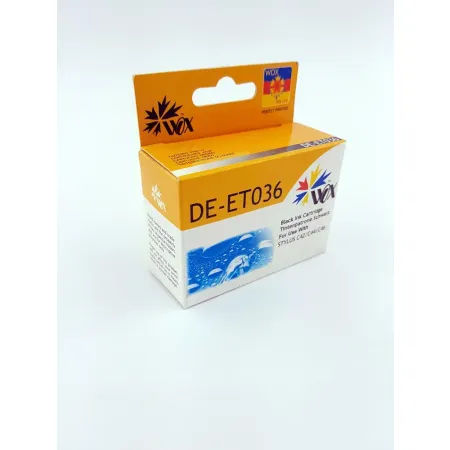Tusz Czarny Zamiennik Epson T036 C13T03614010 do C42 C44 C46 10ml Wox