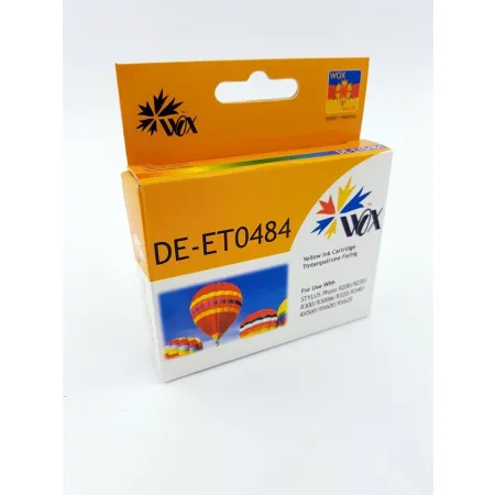 Tusz Żółty Zamiennik Epson T0484 C13T048440 do R200 R220 R300 18ml Wox