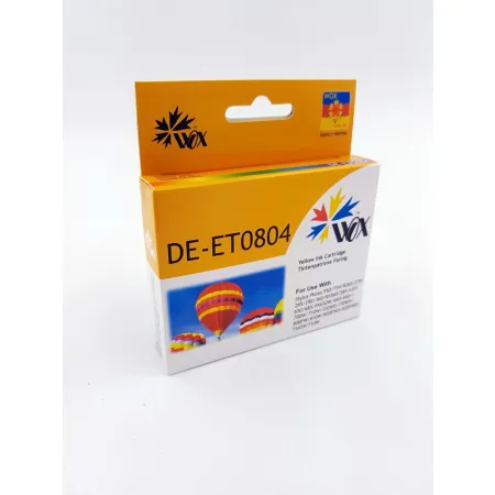 Tusz Żółty Zamiennik Epson T0804 C13T08044010 do P50 PX650 PX660 18ml Wox