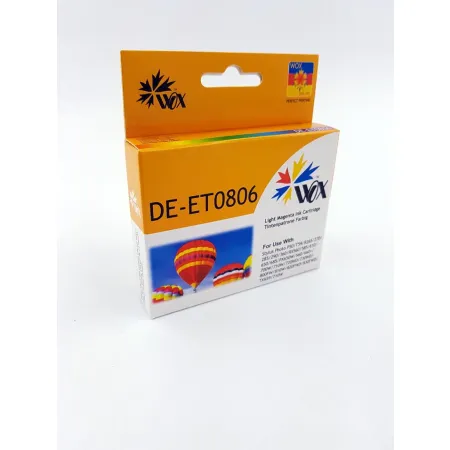 Tusz Jasny Czerwony Zamiennik Epson T0806 C13T08064010 do P50 PX650 PX660 18ml Wox