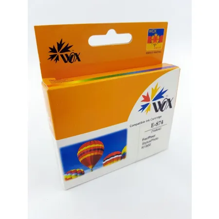 Tusz Żółty Zamiennik Epson T0874 C13T08744010 do R1900 21ml Wox