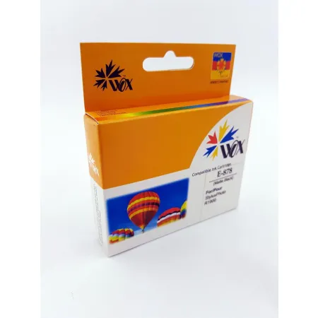 Tusz Matowy Czarny Zamiennik Epson T0878 C13T08784010 do R1900 21ml Wox
