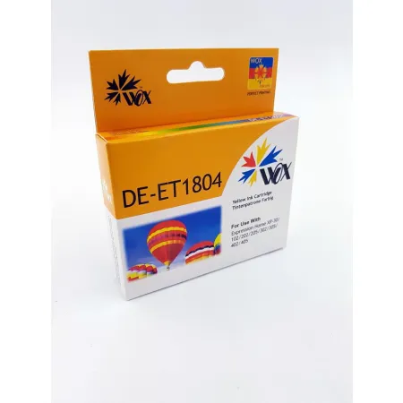 Tusz Żółty Zamiennik Epson T1804 C13T18044010 do XP102 XP202 XP205 Wox