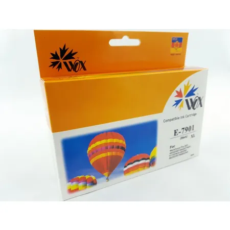Tusz Czarny Zamiennik Epson T7901 C13T79014010 79XL do WF-4630DWF WF-4640DTWF WF-5110DW 41,8ml Wox