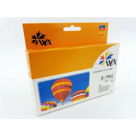 Tusz Niebieski Zamiennik Epson T7902 C13T79024010 79XL do WF-4630DWF WF-4640DTWF WF-5110DW 17,1ml Wox