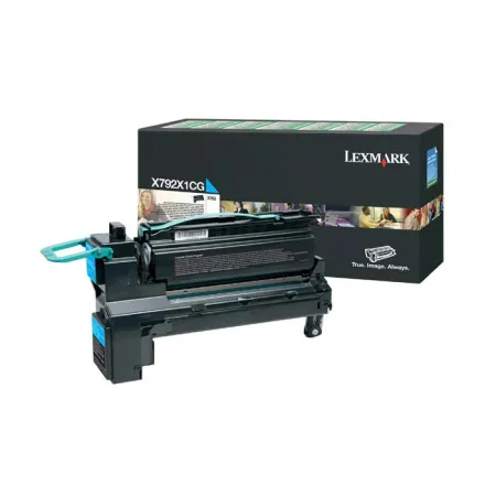 Toner Niebieski Oryginał Lexmark X792X1CG 20K