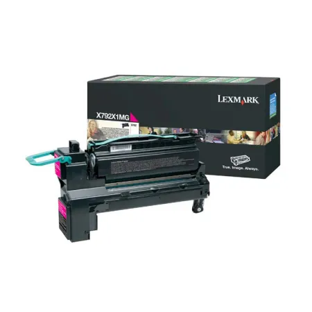 Toner Czerwony Oryginał Lexmark X792X1MG 20K