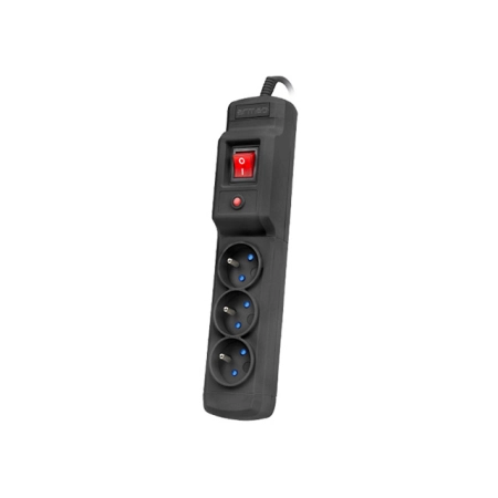 LISTWA ZASILAJĄCA ARMAC MULTI M3 3M 3X 230V PL CZARNA